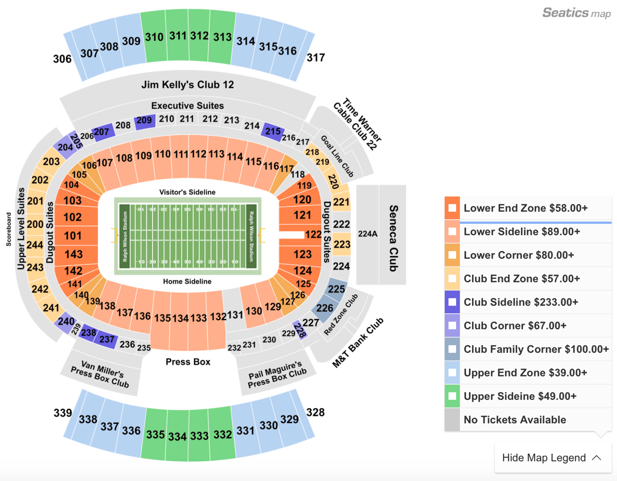 How To Find The Cheapest Bills Vs. Ravens Tickets on 12/8/19